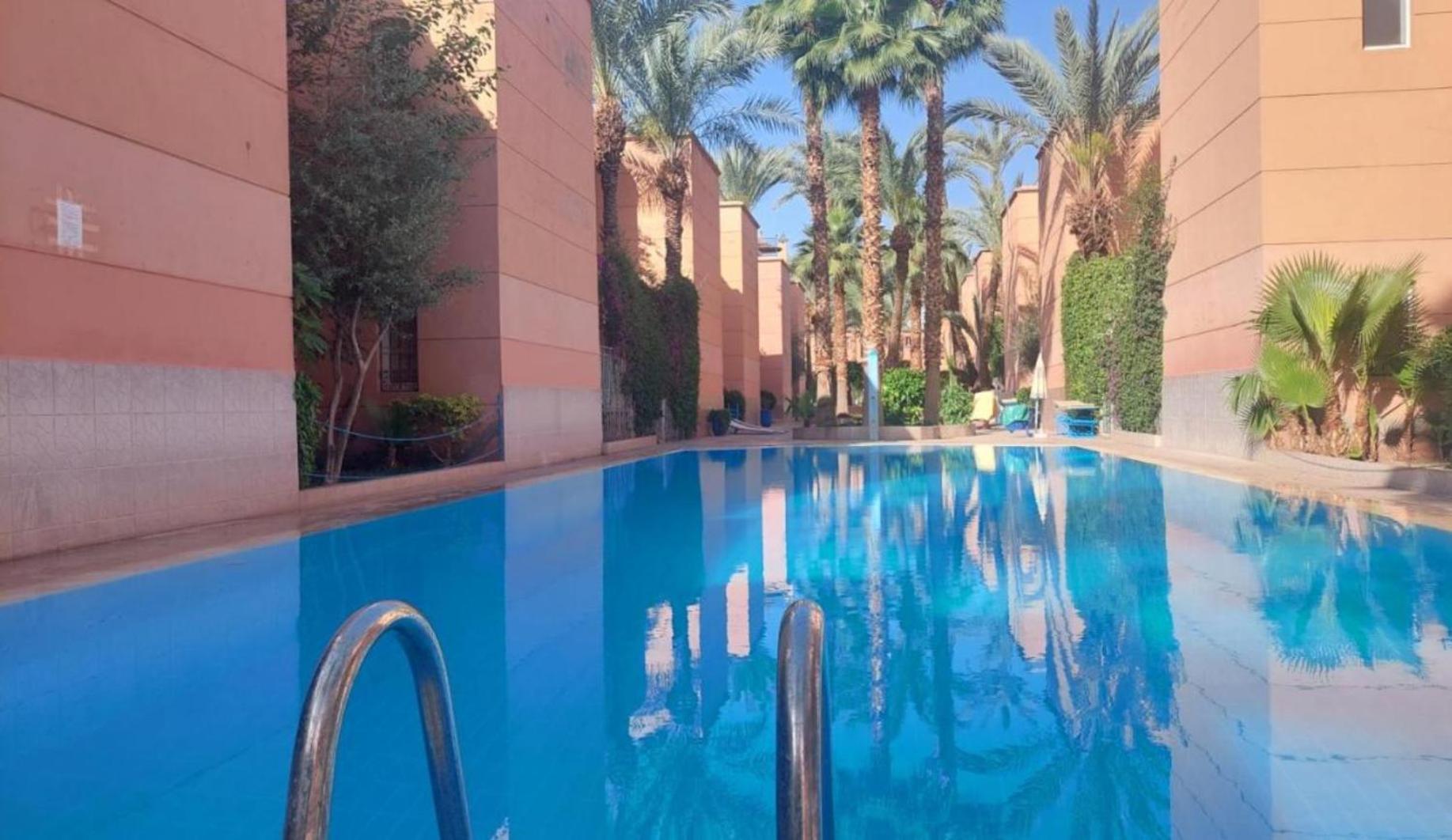 Riad Nezha Avec Jacuzzi Et 3 Piscines Au Coeur De Marrakesch Exterior foto